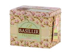 sarcia.eu BASILUR Present Pink- Ceyloni zöld tea, laza levél, díszdobozban, 100g x1