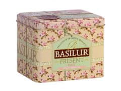 sarcia.eu BASILUR Present Pink- Ceyloni zöld tea, laza levél, díszdobozban, 100g x1