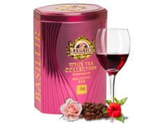 sarcia.eu BASILUR Majestic Red - Ceyloni fekete tea vörösbor aromájával, díszdobozban, 75g x3