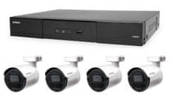 Avtech Kamerakészlet 1x NVR AVH1109 és 4x 2MPX IP Bullet kamera DGM2103ASVP + 4x UTP kábel 1x RJ45 - 1x RJ45 Cat5e 15m!