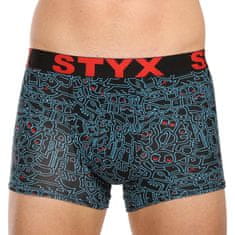 Styx Férfi boxeralsó art sport gumi firkálás (G1256/2) - méret XL