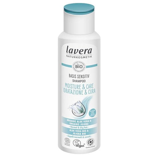 Lavera Hidratáló hajsampon Basis Sensitiv Moisture & Care (Shampoo) 250 ml