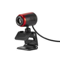 setty. webkamera piros-fekete, 16 Mpx, 1,5 m (GSM106705)