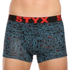 Styx 5PACK férfi boxeralsó art sport gumi több színben (5G1269124) - méret XL