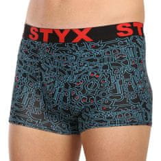 Styx 5PACK férfi boxeralsó art sport gumi több színben (5G1269124) - méret XL