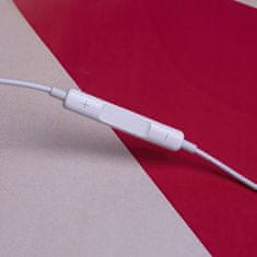 maXlife vezetékes fejhallgató MXEP-04 USB-C 1,2 m fehér (OEM0002420)