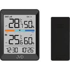 JVD Digitális óra hőmérővel és páratartalom mérővel T3340.1