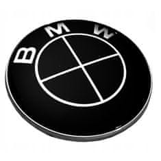 Bmw Fekete BMW motorháztető embléma 82 MM