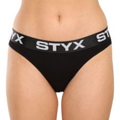 Styx Női gumi sport bugyi fekete (IK960) - méret M
