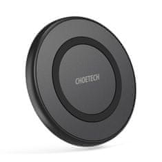 Choetech Qi vezeték nélküli töltő 10W + USB - micro USB kábel fekete T526-S Choetech