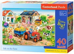 Castorland Puzzle Farm Life MAXI 40 darabos kirakós játék