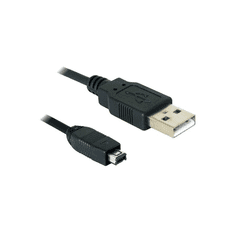 DELOCK USB Kabel A -> miniB 4Pin St/St 1.50m (82208)
