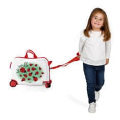 Jada Toys Gyermek utazótáska kerekeken / babakocsi HAPPY TRAVEL Ladybug, 3729862