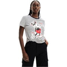 Desigual Női póló Mickey Patch Regular Fit 24SWTK771000 (Méret M)