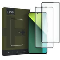 Hofi Glass Pro Full Screen 2x üvegfólia Xiaomi Redmi Note 13 5G / 13 Pro 4G 5G, fekete