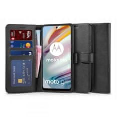 Tech-protect Wallet könyv tok Motorola Moto G60, fekete