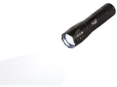 Bailong Taktikai akkumulátor. LED CREE Q3 kézi lámpa UV és T6 zoom