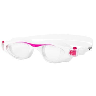 Spokey PALIA úszószemüveg, fehér és rózsaszín