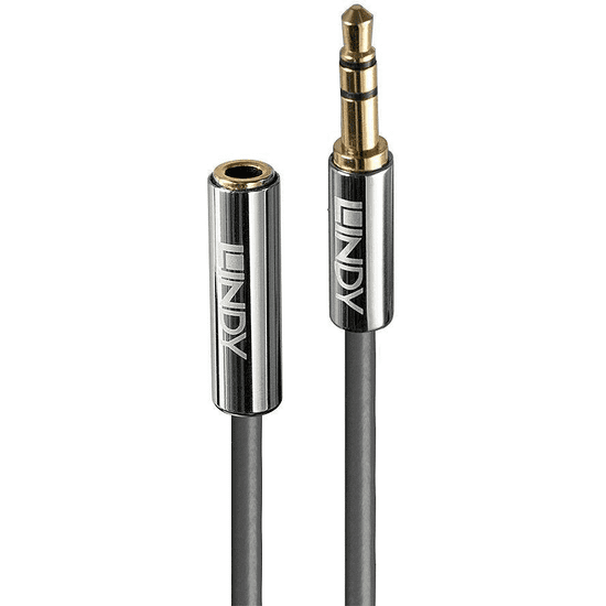 Lindy 35328 audio kábel 2 M 3.5mm Antracit (35328)