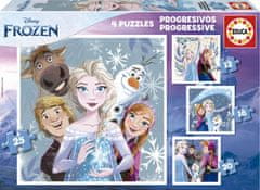 EDUCA Puzzle Ice Kingdom 2x20 darab