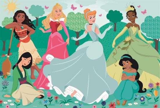 Clementoni MAXI Disney hercegnők puzzle 104 darab