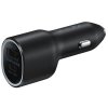 Samsung autós töltő 2x USB 25W fekete EP-L4020NBEGEU