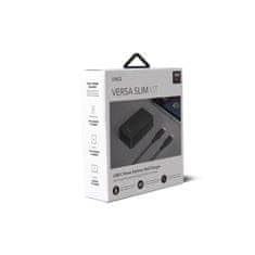 UNIQ Uniq Versa Slim LITHOS USB-C PD 18W hálózati töltő + kábel - fekete