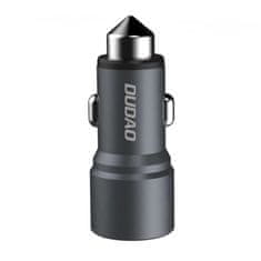 DUDAO Autótöltő 2x USB 3.1A szürke R5 szürke Dudao