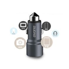 DUDAO Autótöltő 2x USB 3.1A szürke R5 szürke Dudao