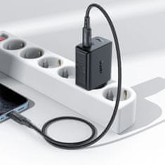 AceFast A29 PD50W GaN USB-C+USB-C kettős portos töltő fekete Acefast