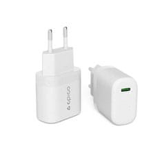 EPICO Resolve 30W-os GaN hálózati töltő 1,2 m-es USB-C kábellel 9915101100183 - fehér
