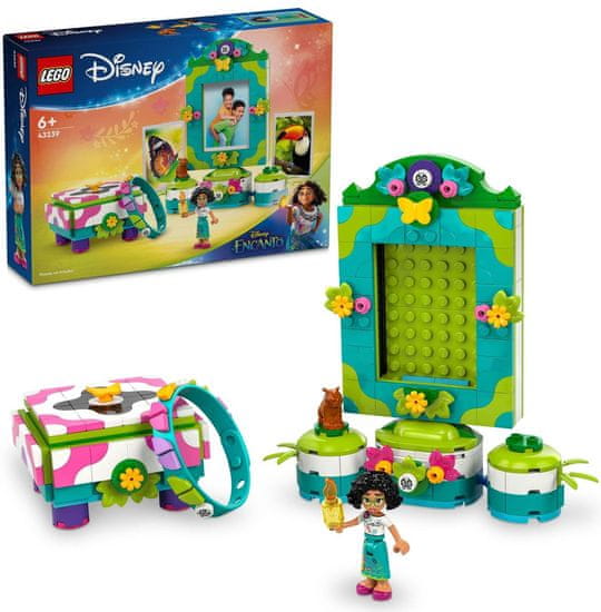 LEGO Disney 43239 Mirabel fotókeret és ékszerdoboz