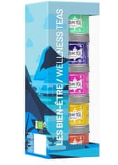 Kusmi Tea Bio Wellness Teás szett 5 miniatur 98g