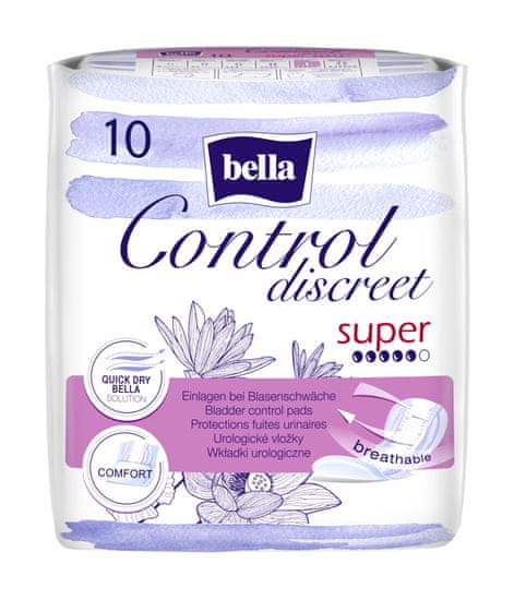 Bella Control Discreet Super, 10 db