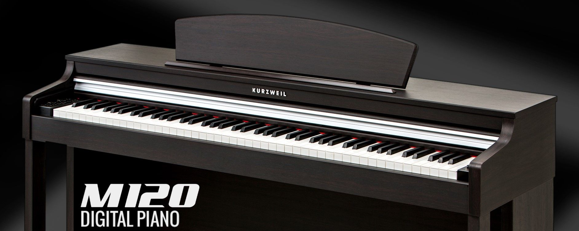  digitális zongora kurzweil M70 wh fejhallgató csatlakozó kiváló ár/minőség arány könnyen kezelhető usb port midi automatikus kísérőprogramok