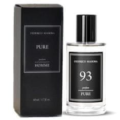 FM FM Federico Mahora Pure 93 férfi parfüm ihletett- Chrome- Azarro