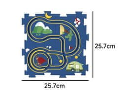 CAB Toys Space puzzle track 