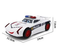 CAB Toys Robottranszformátor – rendőrautó és robot 2 az 1-ben 