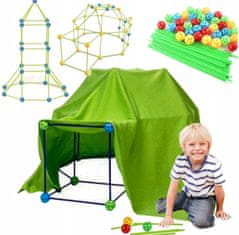 CAB Toys Gyermek építőkészlet - erődök vagy bunkerek 