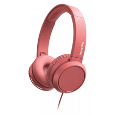 PHILIPS TAH4105RD/00 vezetékes fejhallgató piros (TAH4105RD/00)