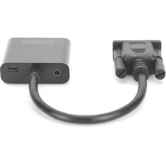 Digitus Adapter VGA > HDMI (ST-BU) 15cm Black (DA-70473)