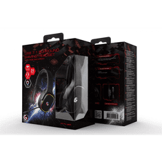 Gembird USB 7.1 Surround Gaming Headset with RGB Black (GHS-SANPO-S300)