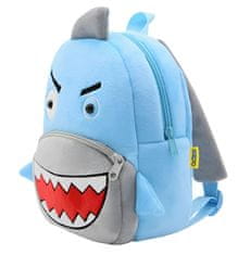 EXCELLENT Velúr hátizsák kék - Shark