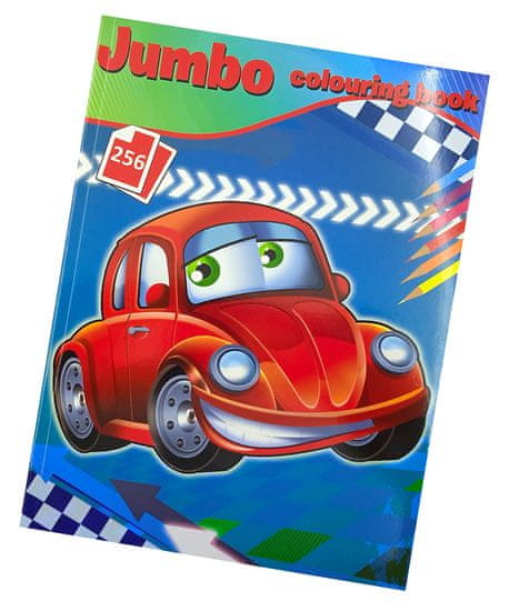 EXCELLENT Jumbo Maxi színezőkönyv - autó