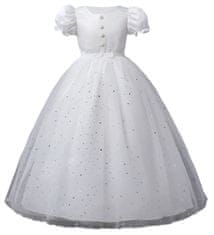EXCELLENT Estélyi ruha 134-es méret - Fehér csillogással