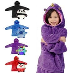 VivoVita Hoodie Toy 2-in-1 – Kapucni pulóver és plüss, lila