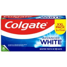 Colgate fogkrém Advanced White Original, 2×75 ml