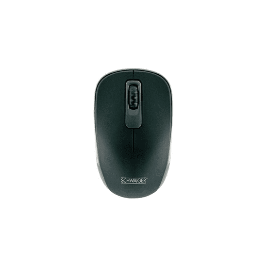Schwaiger Maus PC optisch 3Tasten 1.200dpi kabellos schwarz (OM1000013)