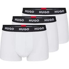 Hugo Boss 3 PACK - férfi boxeralsó HUGO 50469786-100 (Méret XL)