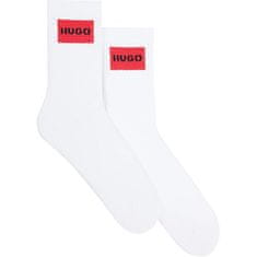 Hugo Boss 2 PACK - férfi zokni HUGO 50510640-100 (Méret 39-42)